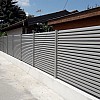 Sichtschutz Zaun aus Aluminium 