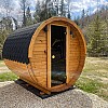 Gardensauna Faßsauna Outdoorsauna Barrel Narvik Ø 2.2 L 2.25 m