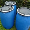 Suche gebrauchte 120 l Kunststofffässer