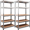 2x Regal Lagerregal Kellerregal Steckregal Werkstattregal Schwerlastregal 875kg
