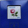 Briefmarke aus porzellan