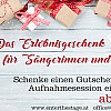 DAS WEIHNACHTSGESCHENK FÜR SÄNGER/INNEN