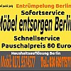 Schnellservice Entrümpelung Berlin Pauschalpreis 80 Euro