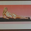 Schöne MEL RAMOS Farblithografie Sweet Odalisque 1996