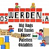 suchen gebrauchte Fässer, Bags, IBC`s, Oktabins und Paletten!