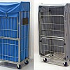 Textil- Hauben (Innen- und außen) für Rollcontainer (Gittercontainer)