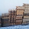 gebrauchte Paletten bei Halle um 1, - Euro