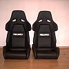 2 Sportsitze Recaro A8 Leder Alcantara