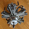 Seidel St 525 B 5 Zylinder Benzin 125ccm Sternmotor
