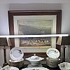 Meissen Porzellan 1930 Speiseservice 12 Pers. 31 Teile, 1. Wahl, Randblumen 3-5 
