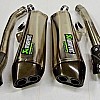 AKRAPOVIC TITANIUM EXHAUST KAWASAKI ZX14 ZZR1400 ZX14 ZZR1400 END