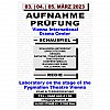 AUFNAHMEPRÜFUNGEN | Schauspielschule Pygmalion | 03., 04., 05. MÄRZ 2023